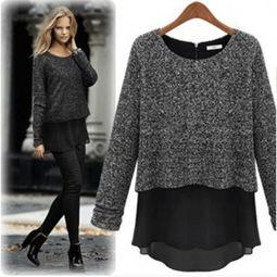 明星同款针织衫打底,冬日时尚必备单品