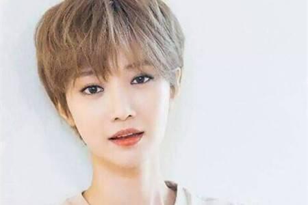 明星短发青春,短发造型下的青春魅力